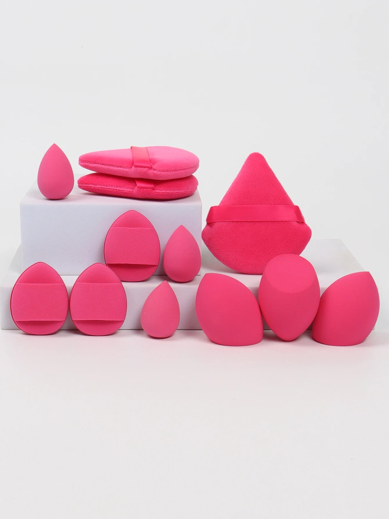 Kit Completo 12 Esponjas de Maquilhagem