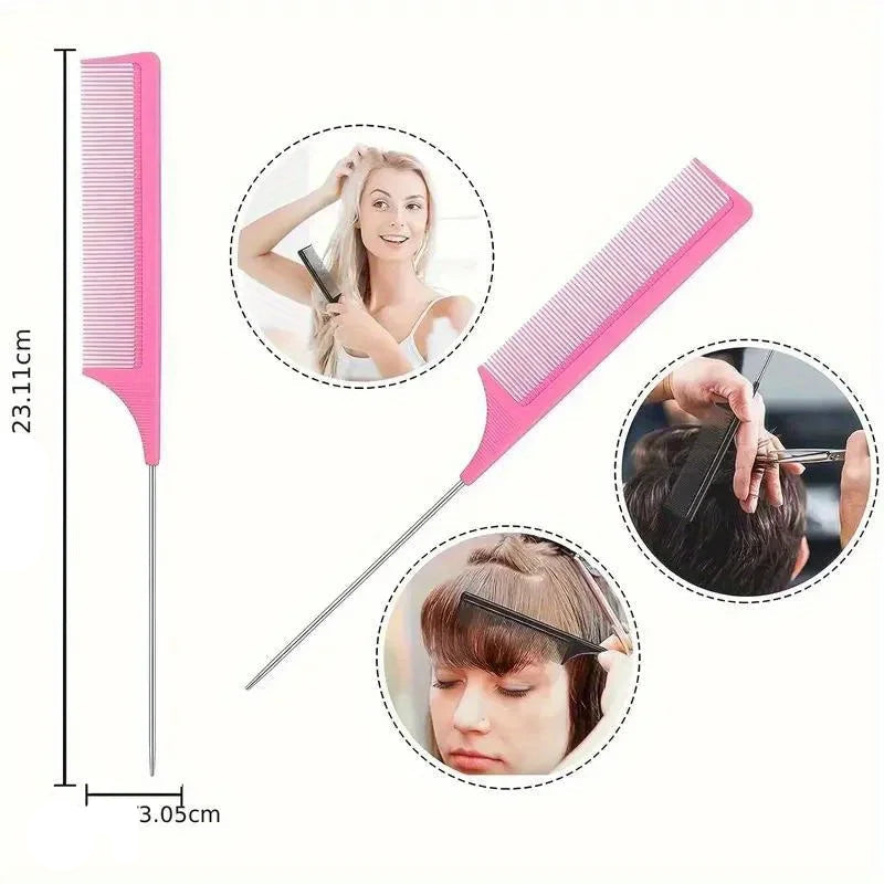 Kit Profissional de 11 Peças para Modelagem e Cuidados do Cabelo