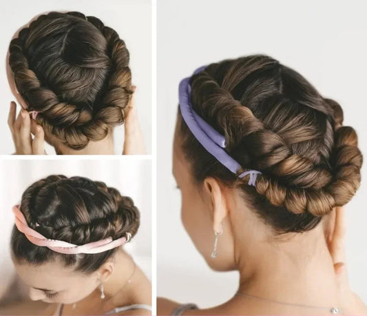 Modelador de Cabelo Sem Calor em Seda – Caracóis Fáceis e Naturais