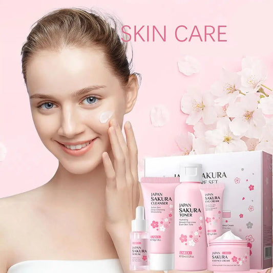 Sakura Glow – Kit de Cuidados Faciais
