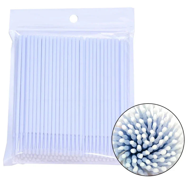 Escova de Limpeza para Cílios – Kit 100 Peças
