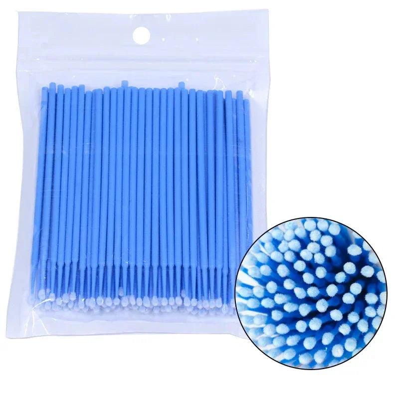 Escova de Limpeza para Cílios – Kit 100 Peças