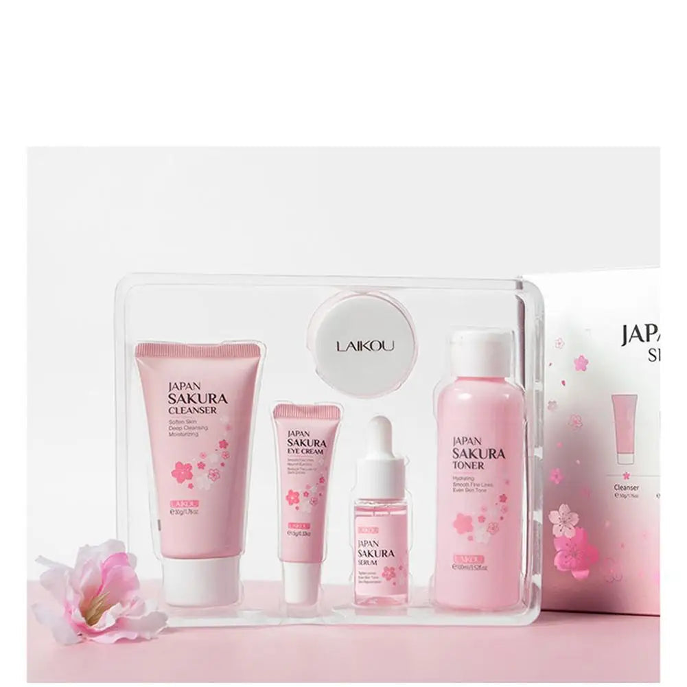 Sakura Glow – Kit de Cuidados Faciais