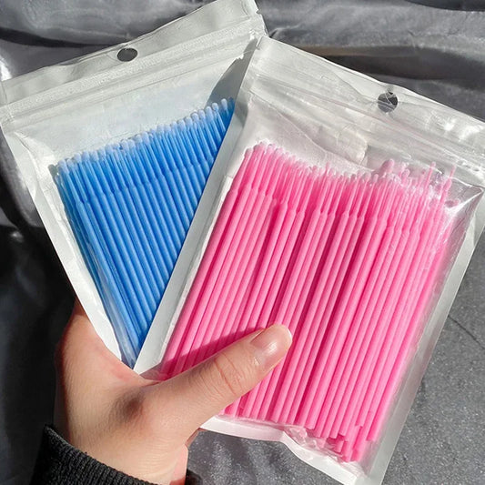 Escova de Limpeza para Cílios – Kit 100 Peças