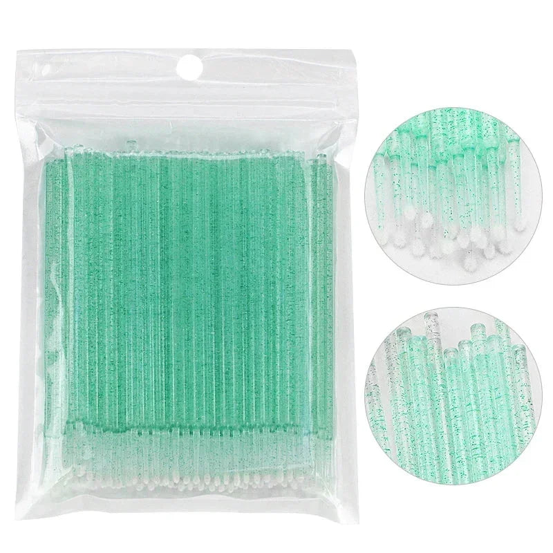 Escova de Limpeza para Cílios – Kit 100 Peças
