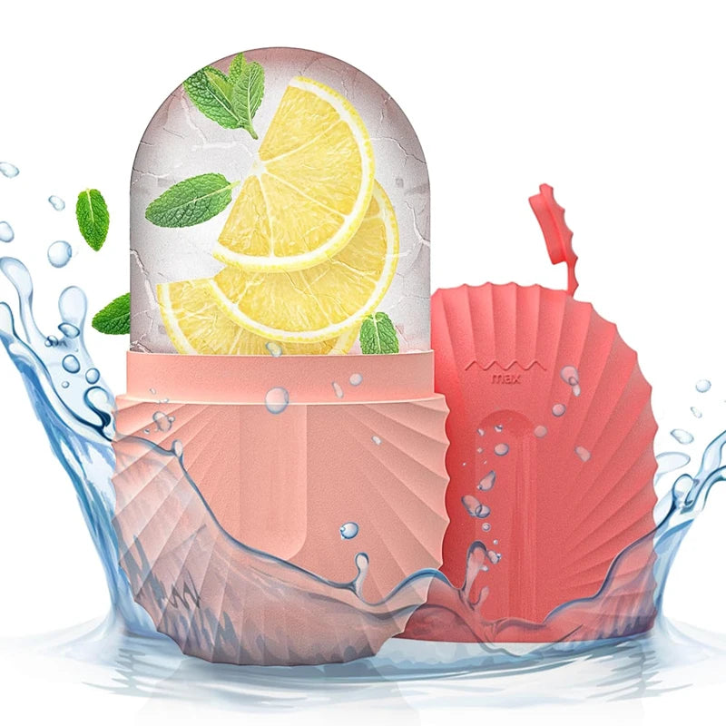 Rolo de Gelo Facial em Silicone