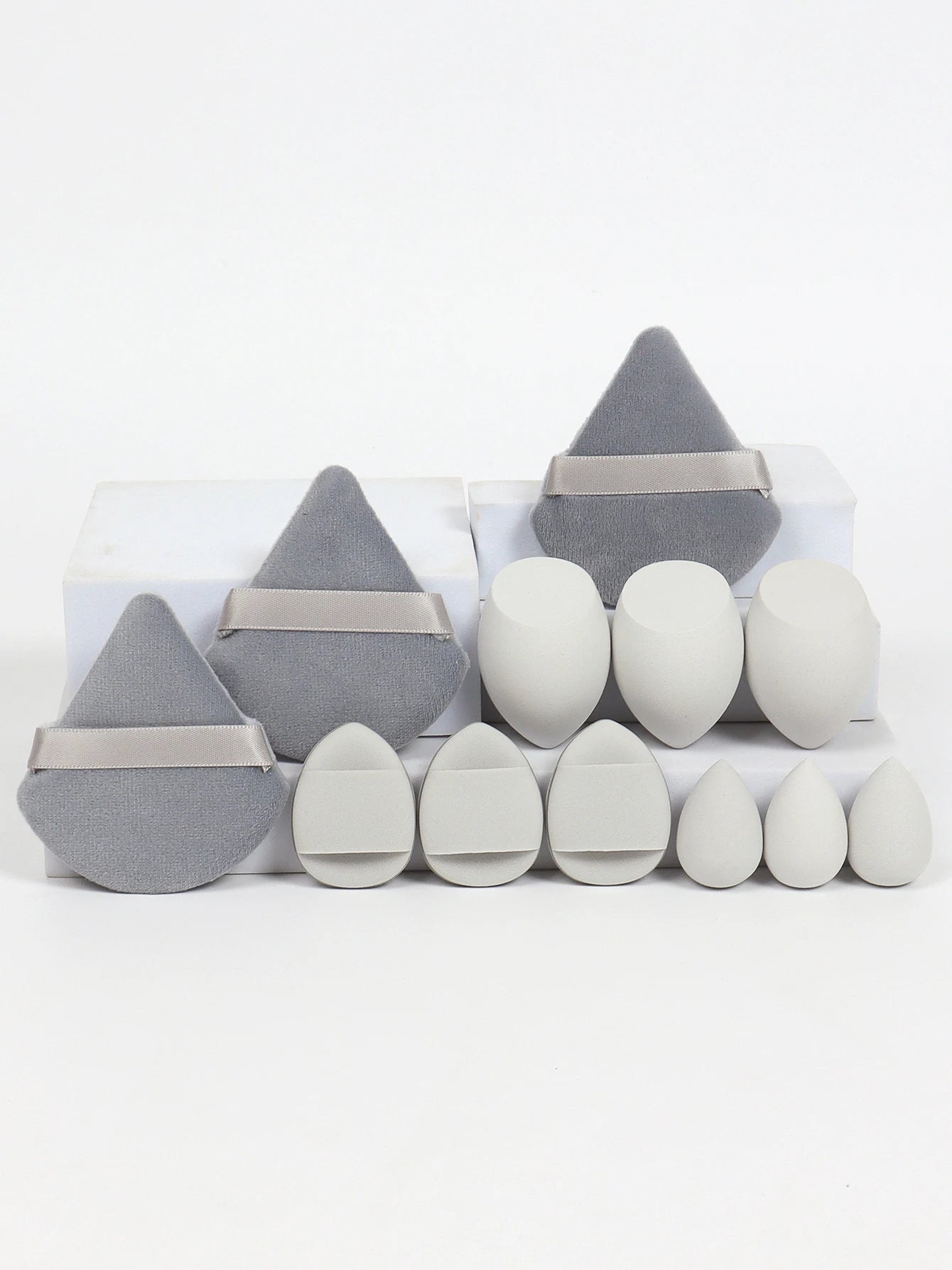 Kit Completo 12 Esponjas de Maquilhagem
