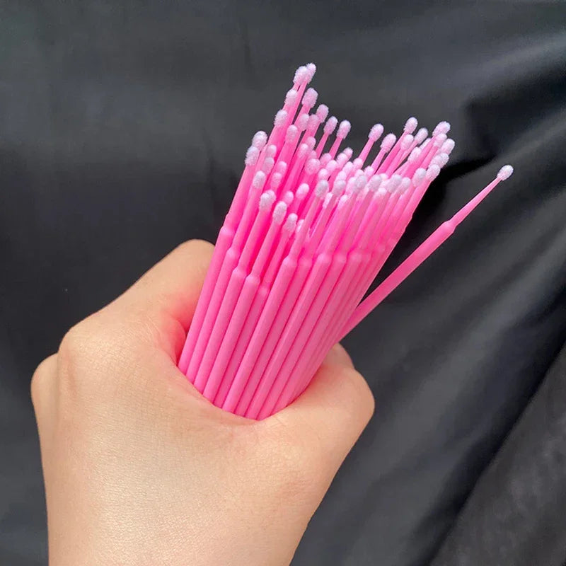 Escova de Limpeza para Cílios – Kit 100 Peças