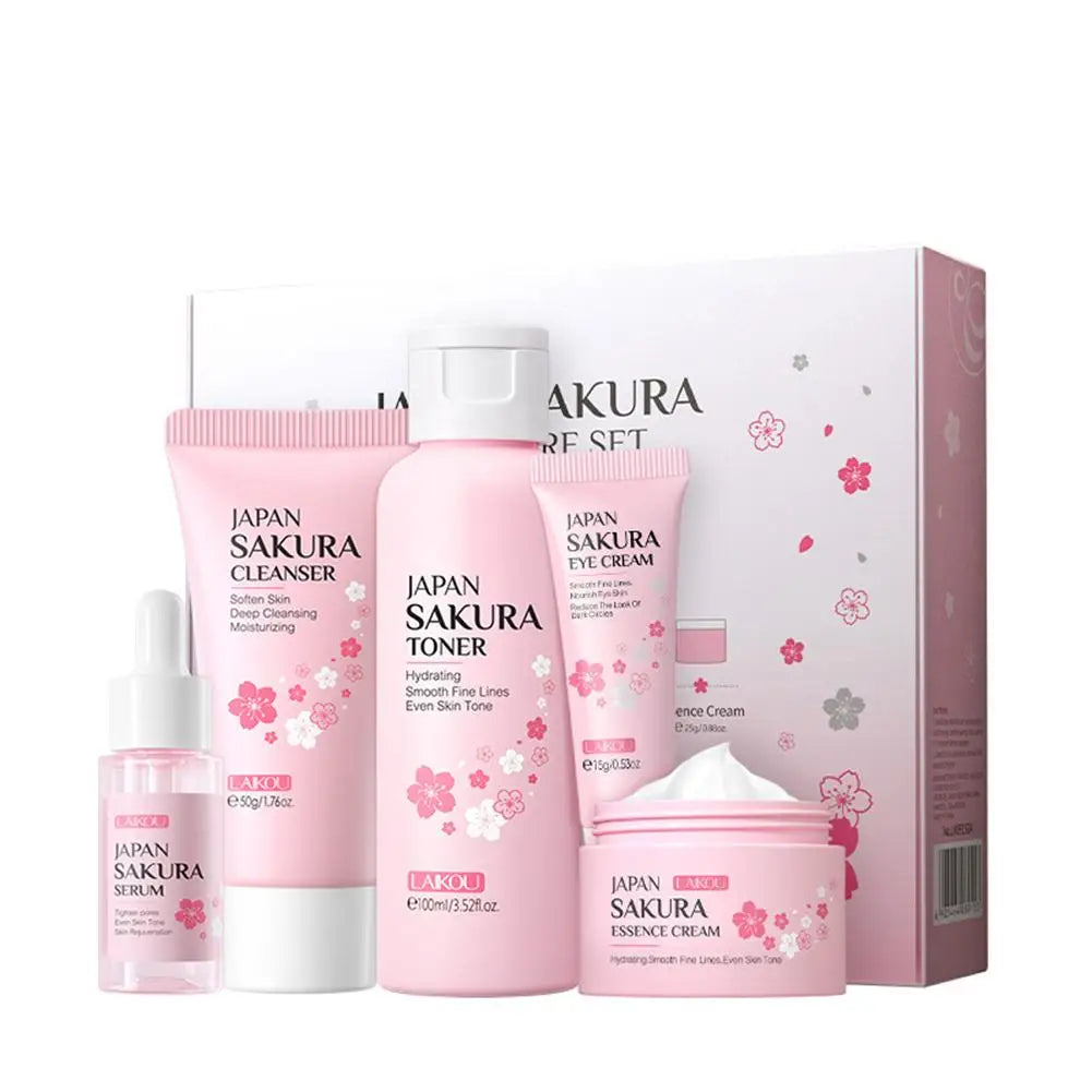 Sakura Glow – Kit de Cuidados Faciais