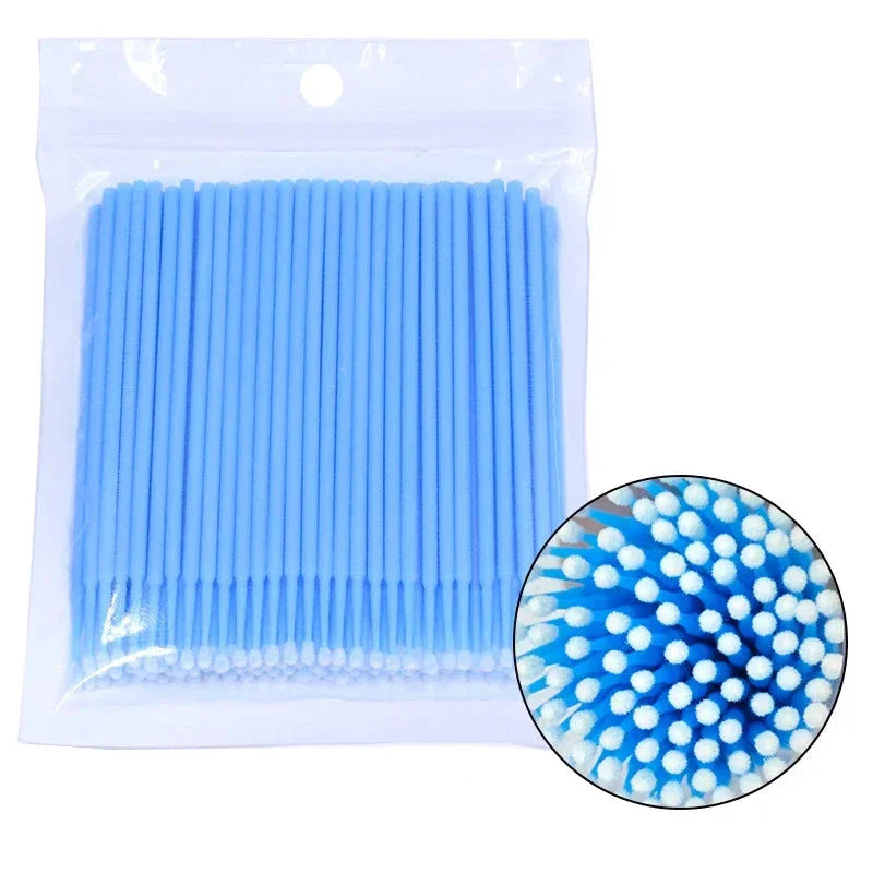 Escova de Limpeza para Cílios – Kit 100 Peças