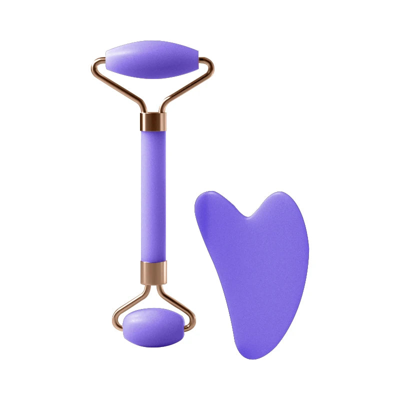Rolo de Massagem Facial e Corporal em Resina
